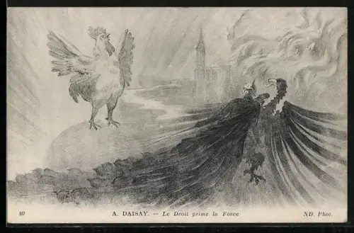 Klapp-AK Daisay, Le Droit prime la Force, Propaganda Entente