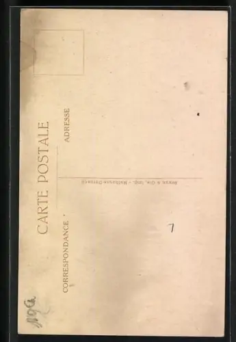 AK Reklame für Potasse d`Alsace