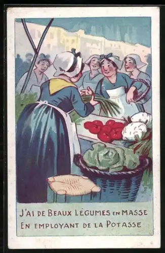 AK Reklame für Potasse