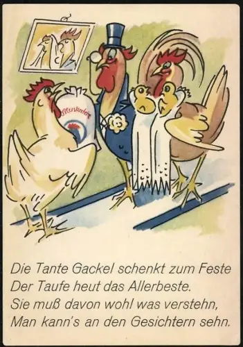 AK Reklame für Muskator-Futter