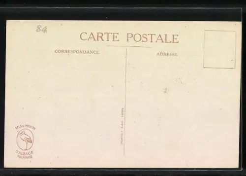 AK Reklame für Potasse d`Alsace