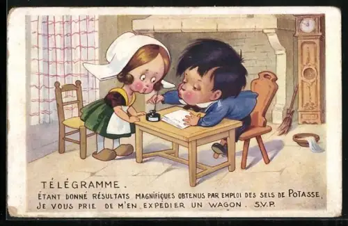 AK Reklame für Potasse