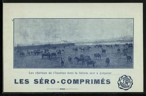AK Reklame für Les Séro-Comprimés