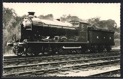 AK Lokomotive Glen Douglas, englische Eisenbahn