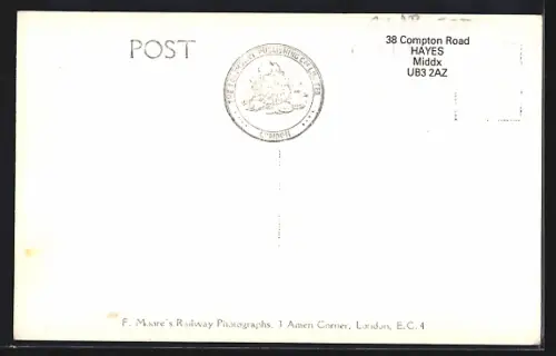 Foto-AK Lokomotive No. 2515, englische Eisenbahn