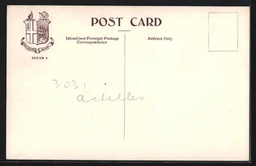 AK GWR Single Wheel Achilles, englische Eisenbahn