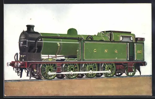 AK G.N.R. Side Tank Engine No. 116, Britische Lokomotive