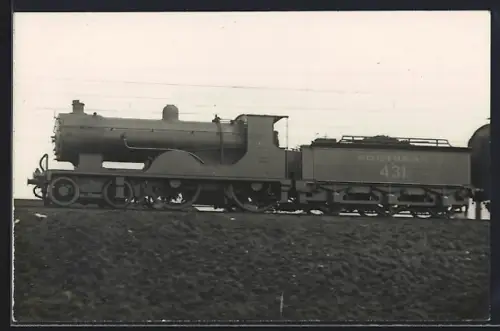Foto-AK Lokomotive No. 431 Southern, englische Eisenbahn