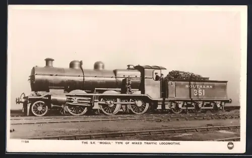AK The SR Mogul type of mixed traffic locomotive, no. 351