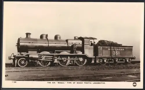 AK The SR Mogul type of mixed traffic locomotive, no. 351