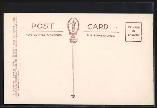 AK The SR Mogul type of mixed traffic locomotive, no. 351