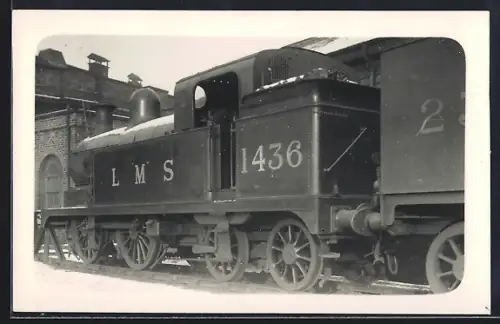 Foto-AK Lokomotive No. 1436, englische Eisenbahn