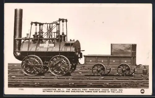 AK Locomotion No. 1, englische Eisenbahn