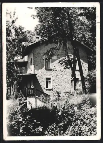 Foto-AK Orselina, Pension Bergheim