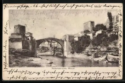 AK Mostar, Narentabrücke