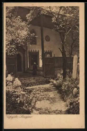 AK Sarajevo, Weg zu einem Wohnhaus