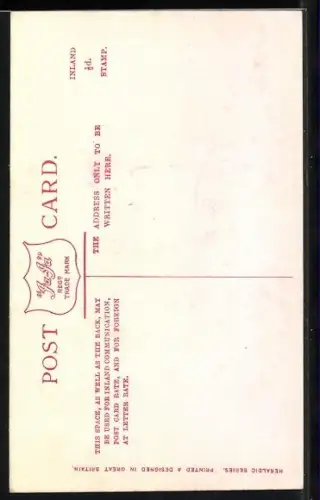 Künstler-AK Bakewell Coat of Arms