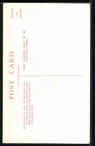 Künstler-AK Bangor Coat of Arms