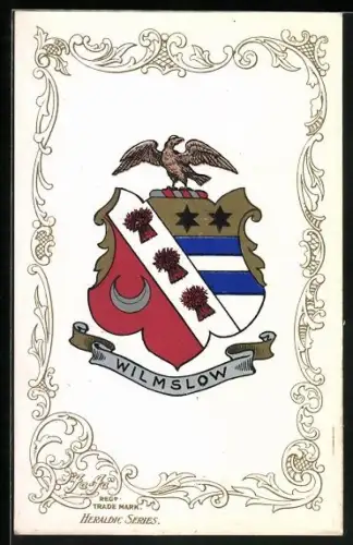 Künstler-AK Wilmslow Coat of Arms