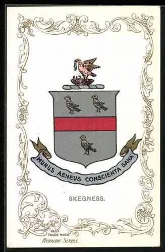 Künstler-AK Skegness Coat of Arms
