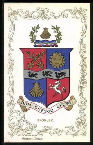 Künstler-AK Bromley Coat of Arms