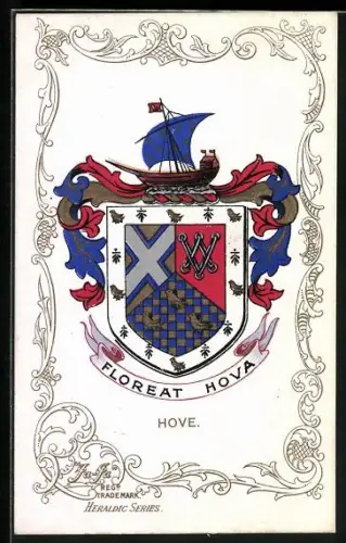 AK Wappen von Hove