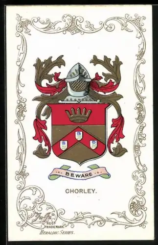 Künstler-AK Chorley Coat of Arms