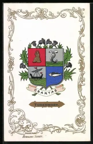 Künstler-AK Tobermory Coat of Arms