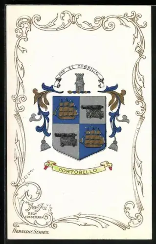 AK Fortobello, Ope et consilio, Wappen
