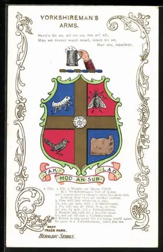 Künstler-AK Yorkshireman`s Arms