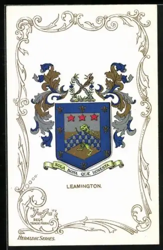 Künstler-AK Leamington Coat of Arms