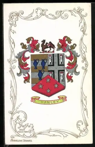Künstler-AK Hanley Coat of Arms