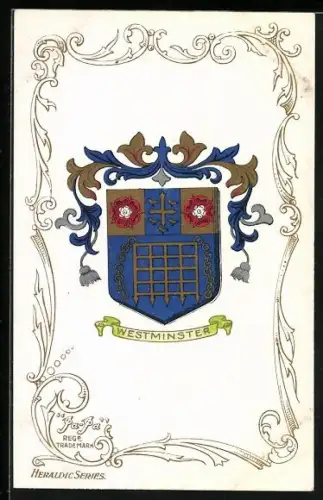 Künstler-AK Westminster Coat of Arms