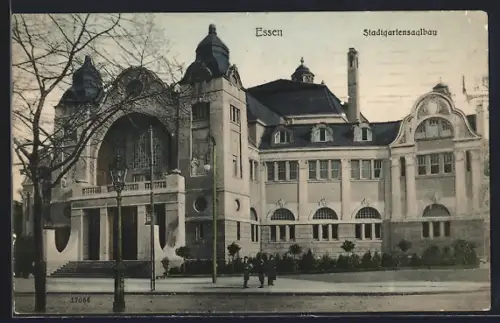 AK Essen / Ruhr, Stadtgartensaalbau