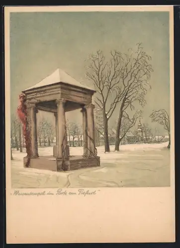 AK Weimar / Thüringen, Museumtempel im Park Tiefurt