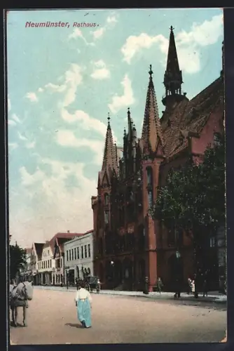 AK Neumünster, Partie am Rathaus