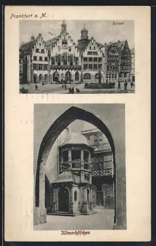AK Alt-Frankfurt, Am Römer & Römerhöfchen