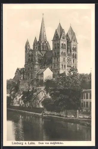 AK Limburg a. Lahn, Dom von der Brücke