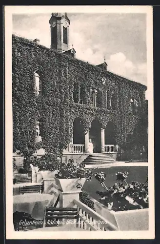AK Geisenheim i. Rheingau, Blick auf das Rathaus