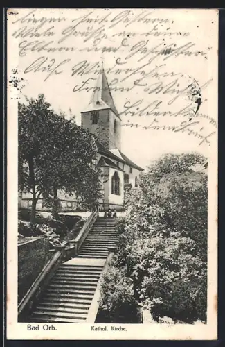 AK Bad Orb, Kath. Kirche