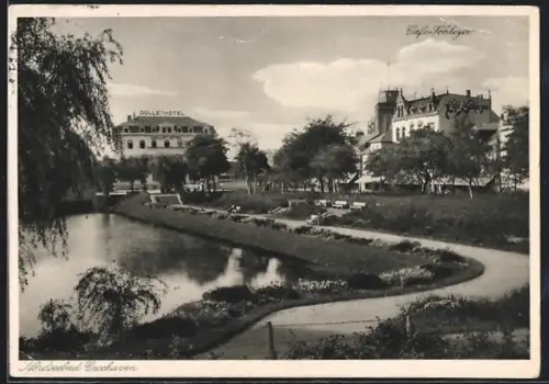 AK Cuxhaven, Hotel und Café Schleyer