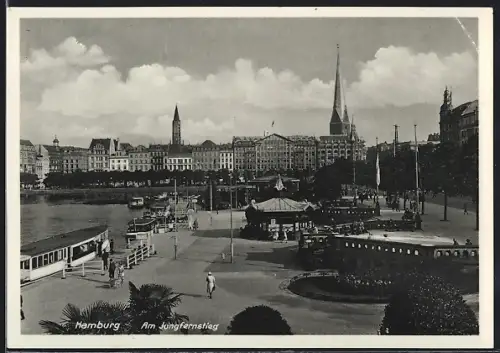 AK Hamburg-Neustadt, Am Jungfernstieg