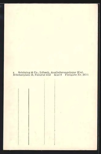 AK Kiel, Blick aufs Rathaus