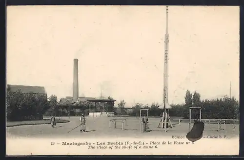AK Mazingarbe /P.-de-C., Place de la Fosse n° 6