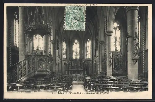 AK Liévin /P.-de-C., Intérieur de l`Église