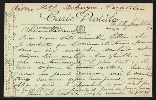 AK Ardres /P.-de-C., Place d`Armes et Église paroissiale