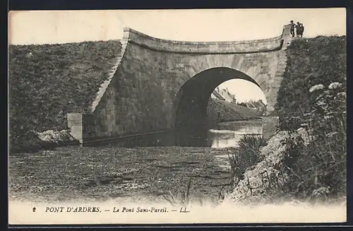AK Ardres, Le Pont Sans-Pareil sur la rivière