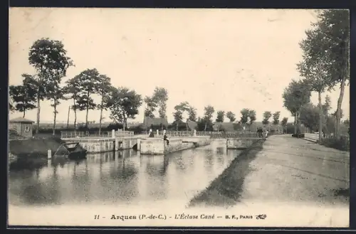AK Arques /P.-de-C., L`Écluse Cane