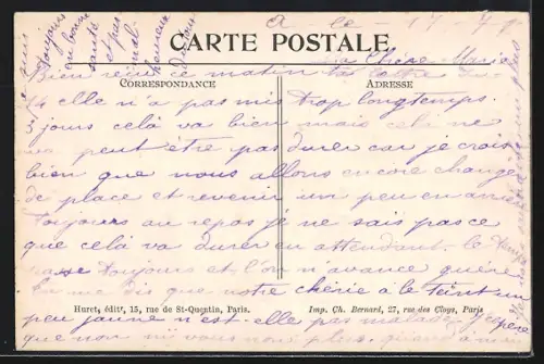 AK Hébuterne /P.-de-C., Ce qui reste du presbytère