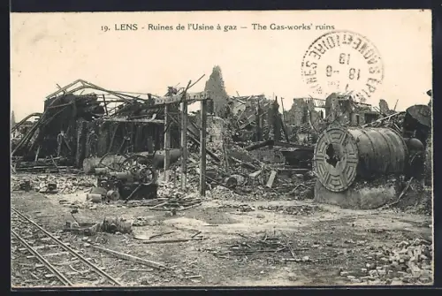AK Lens, Ruines de l`Usine à gaz